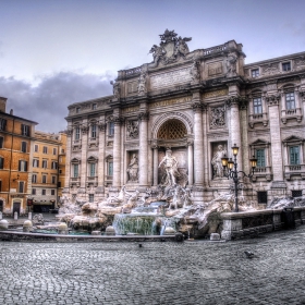 Morning View (Di Trevi) - Quadro Romantico