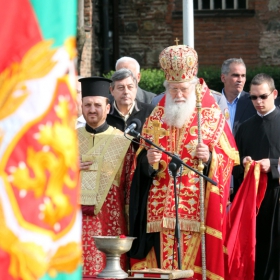 Освещаване на знамената