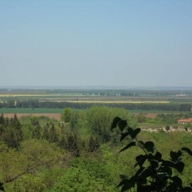 Поглед от Крушунските водопади