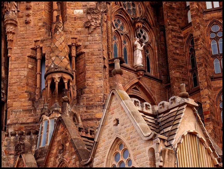 Една малка  картина от Sagrada Familia