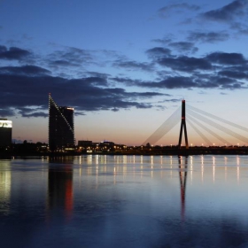 Riga's lights