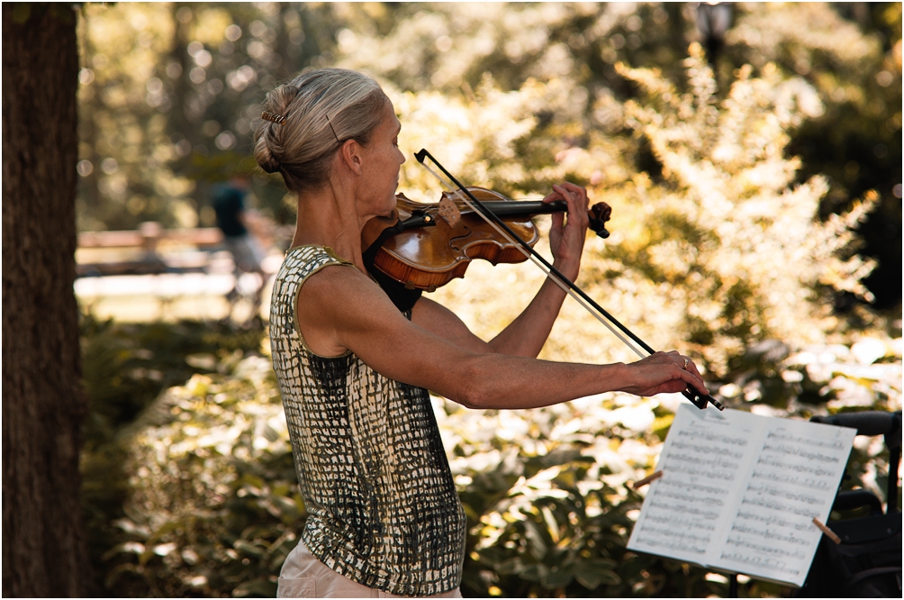 Цигуларка в Central Park