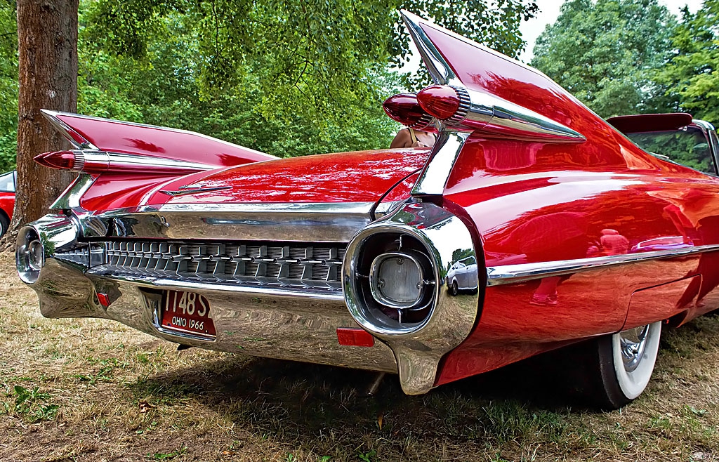 Cadilac Serie 62 Convertible Coupe, 1959 година- поглед отзад