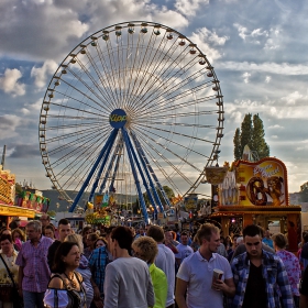 Jahrmarkt (панаир, Луна-парк) в Бад Кройцнах