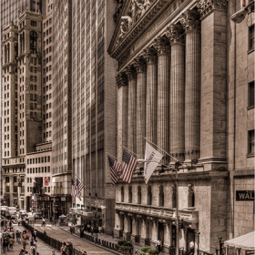 11, Wall Street, New York Stock Exchange - какво ли е било тук положението в онзи Четвъртък, 24 Окт 1929...