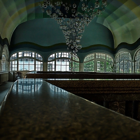 Интериор- Trinkhalle,  Bad Muenster am Stein