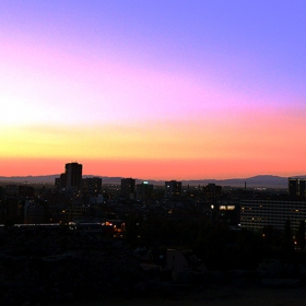 sunset at Rahat Tepe