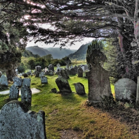 ancient graveyard