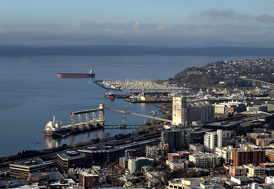 Поглед от Space Needle- Seattle ( 13 00 часа)-1
