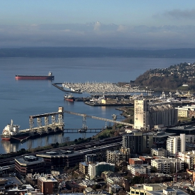 Поглед от Space Needle- Seattle ( 13 00 часа)-1