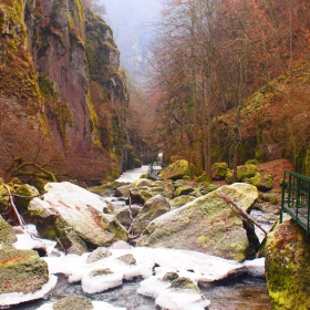 Зима, еко пътека Струилица, Девин, България 