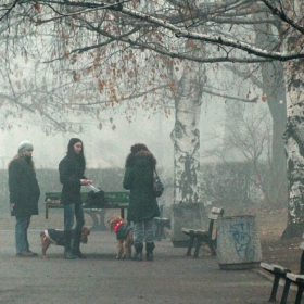 на по цигара в парка