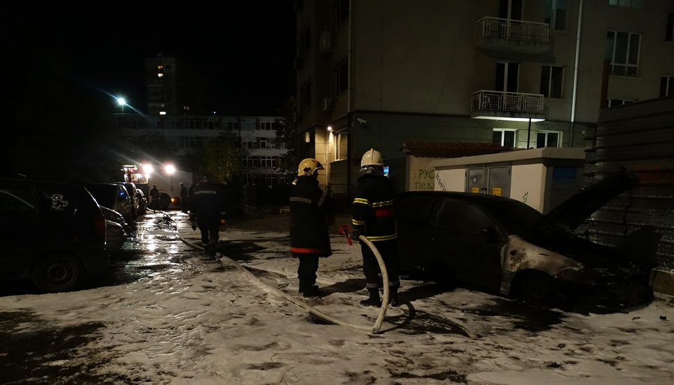 Палеж на автомобил в София