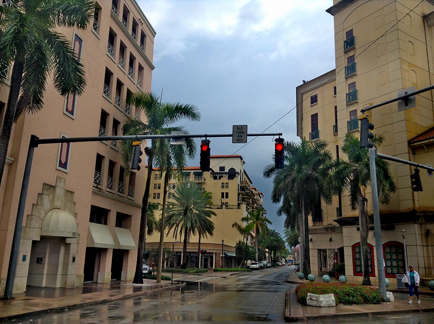 Miami in the Rain