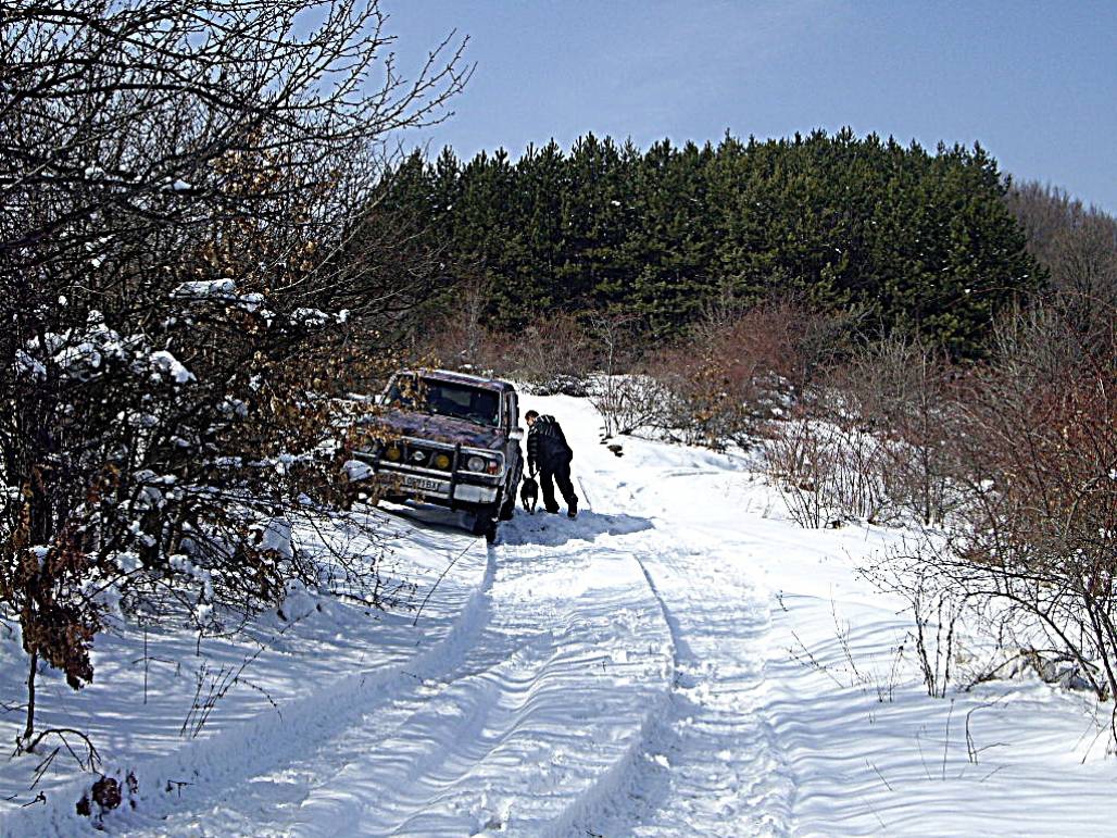 Разходка в снежната планина.