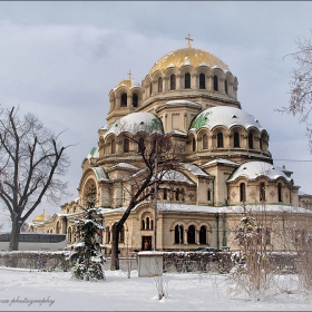 Катедралният храм и зимата