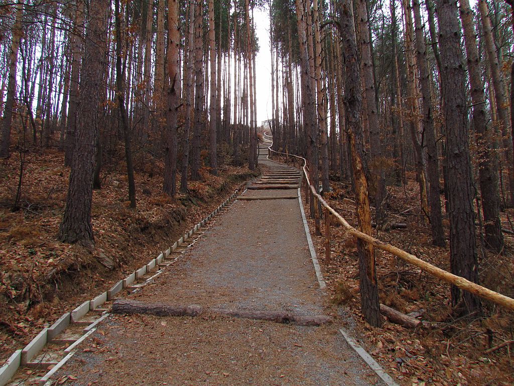 по стръмната