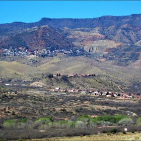 Cottonwood, Jerome, AZ and Woodchute Mountain