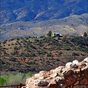 view from the Tuzigoot National Monument