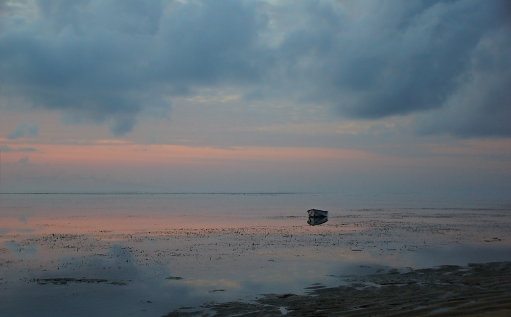 A boat...