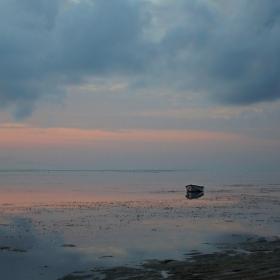 A boat...