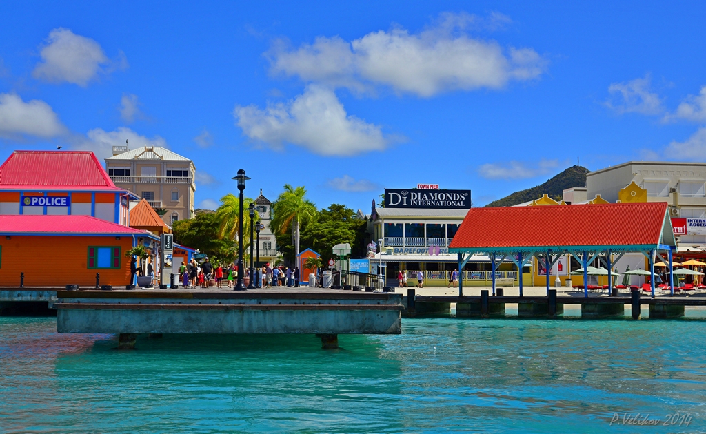 The Pier & Pier Street,Philipsburg,St.Marteen
