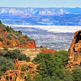 Verde Valley from the Woodchute Mountain