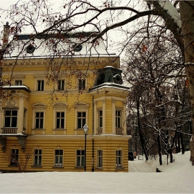 Двореца през зимата