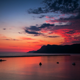 sunrise at Amasra