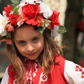 Мамина лазарка, засмяна!