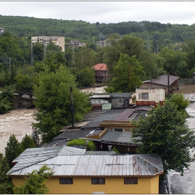 Река Дряновска с 3м приливна вълна