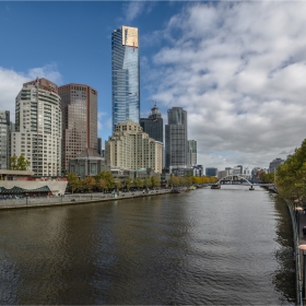 Melbourne и река Yarra