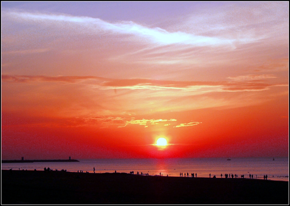 at the end of a perfect day