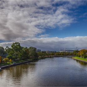 От другата страна на Princes Bridge