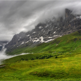 North Face - в подножието на Eiger