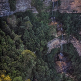 Blue Mountains - водопадчето Katoomba Falls