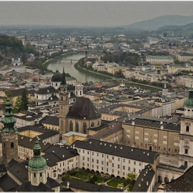 От крепостните стени на Hohensalzburg