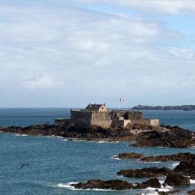 St. Malo - поглед към крепостта