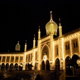Temple in Lights - Tivoli Copenhagen 