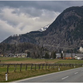 В началото на планинския проход Hohe Tauern