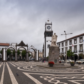 The Main Square with Cabral statue