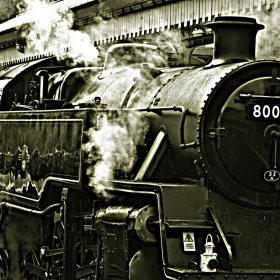Full   steam  ahea