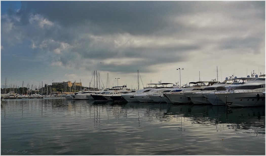 Antibes Harbor, France