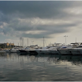 Antibes Harbor, France