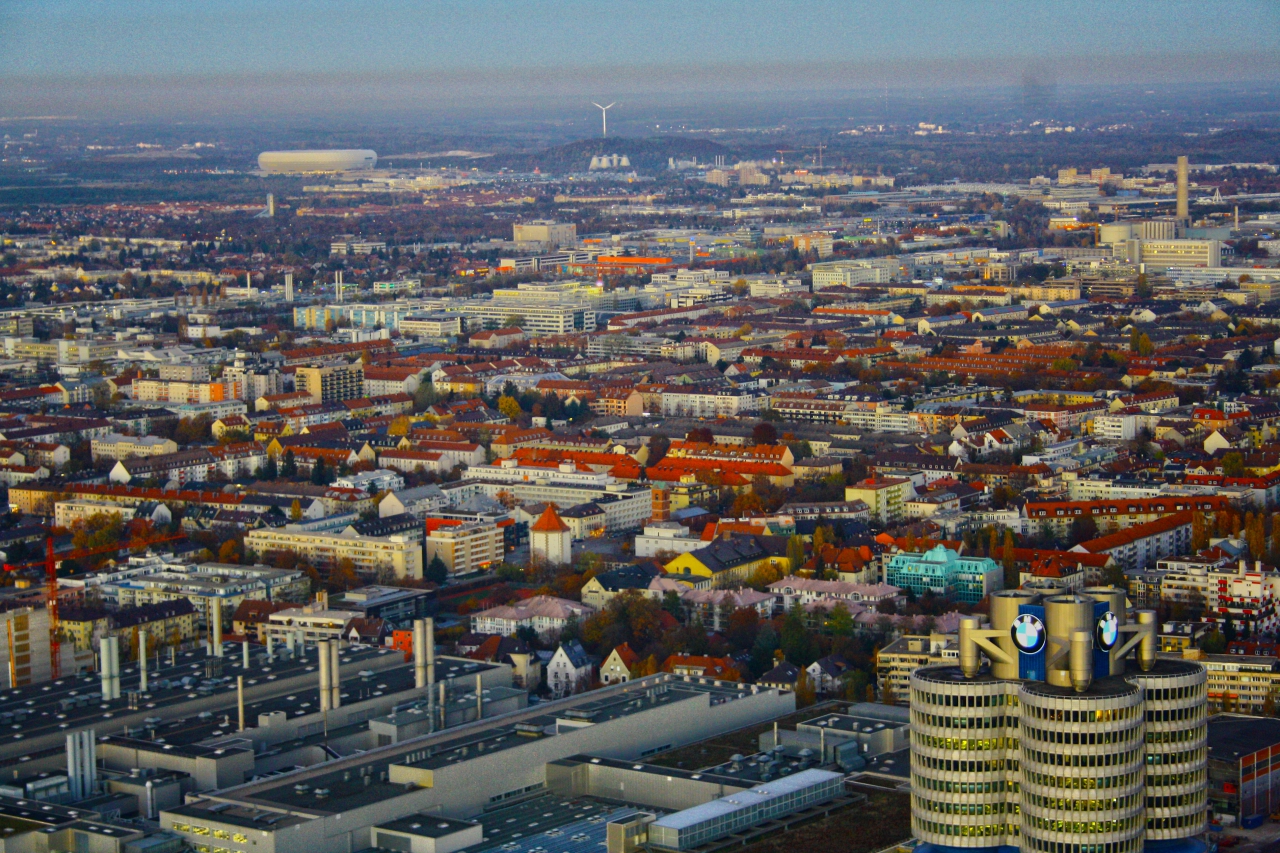 Изглед от Olympiaturm