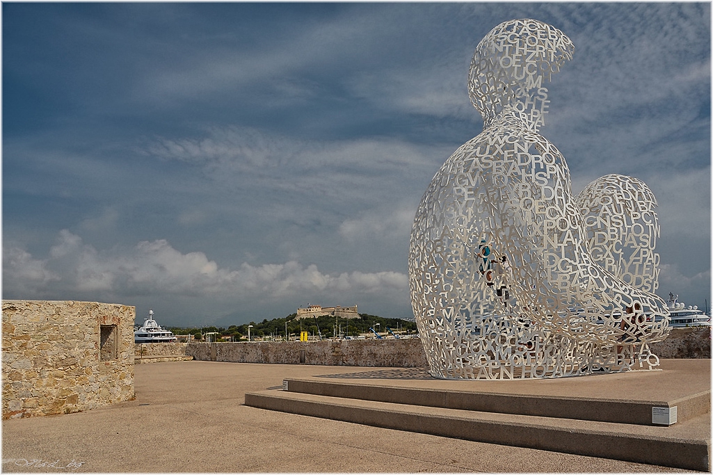 Nomade, 2010 г., Jaume Plensa, Antibes