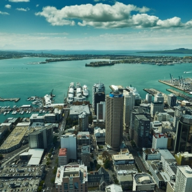 Auckland SkyTower view 2