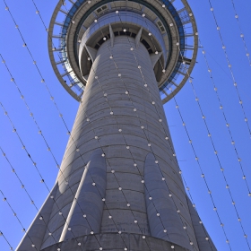 SkyTower viewed from bottom