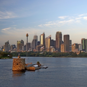 Sunrise over Sydney Harbour 