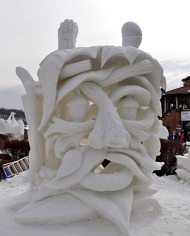 'Greenman' (team Wisconsin 4)/Национален (за САЩ) шампионат по снежно скулптуриране
